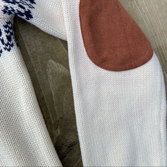 Market & Spruce fair isle elbow patch sweater Stitch Fix - Picture 7 of 8